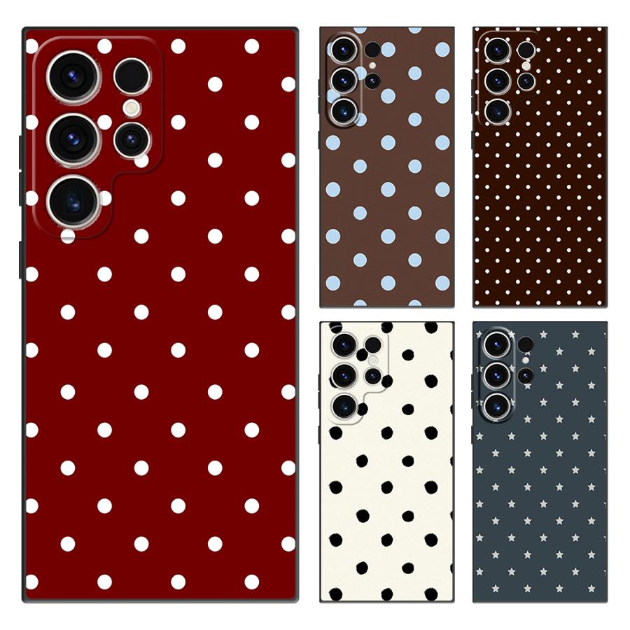 Tablet And Accessories Case - Etui na telefon Retro Polka Dots