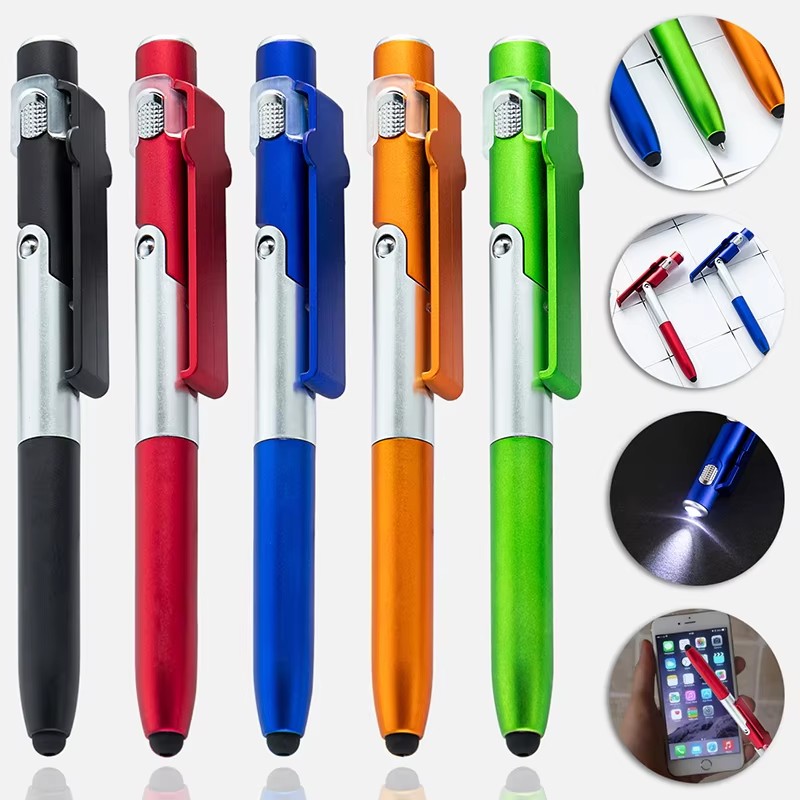Tablet Phone Accessories - Wielofunkcyjny długopis-zabawka Cztery w Jednym Składana