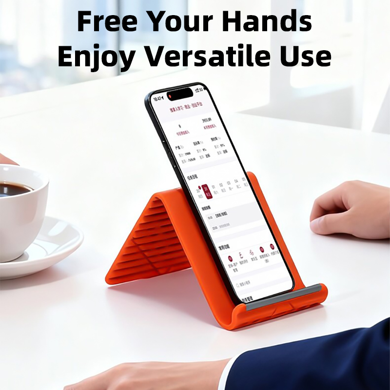 Tablet Phone Accessories - Elastyczny silikonowy składany uchwyt na telefon