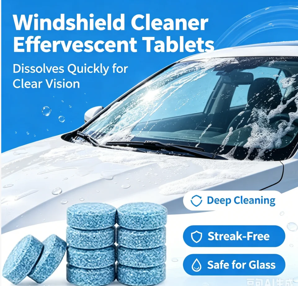 Tablet Car Accessories - 100/2 szt. Musujące tabletki do czyszczenia