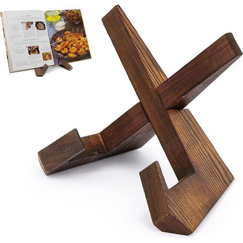 Tablet Reading Accessories - Drewniany stojak na dokumenty z regulowanym