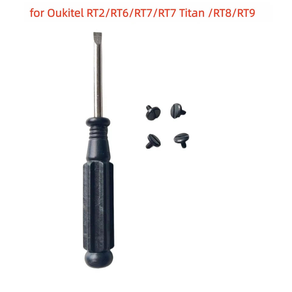 Oukitel Tablet Accessories - 4 szt. Śruby ze stopu aluminium