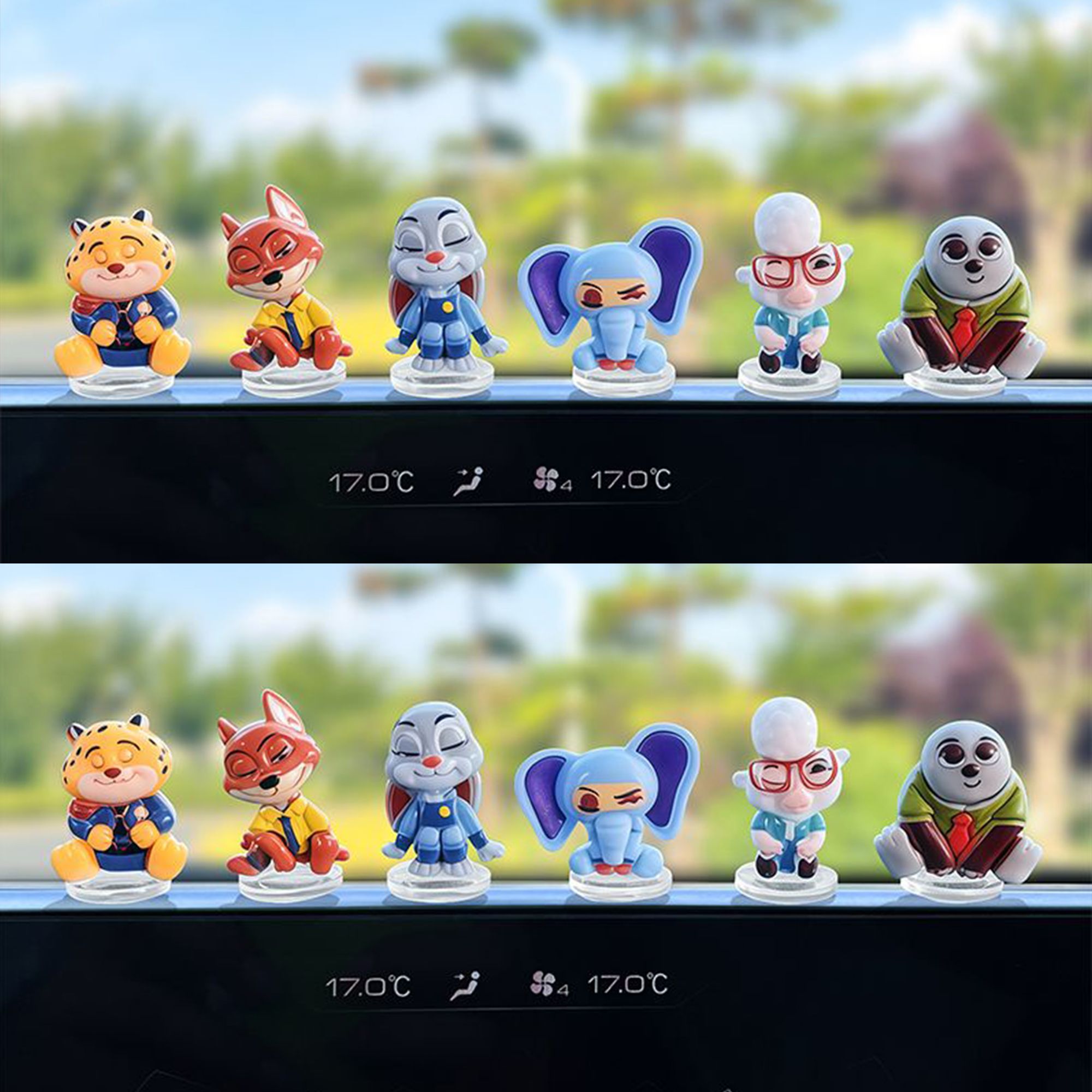 Tablet Accessories - Ozdoba samochodowa z motywem Zootopia, do