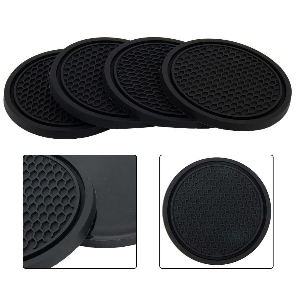 4 szt. Czarne antypoślizgowe w – Tablet Car Accessories recenzja i cena