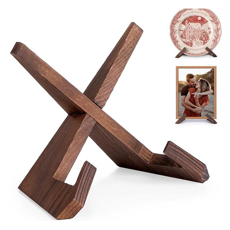 Drewniany stojak na dokumenty  – Tablet Reading Accessories recenzja i cena