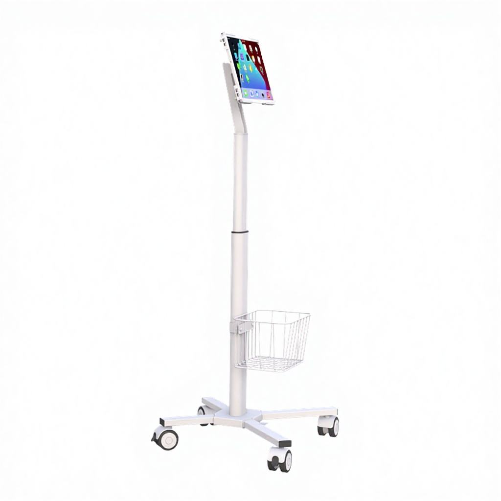 Wózek medyczny z regulowanym s – Tablet Stand Adjustable recenzja i cena