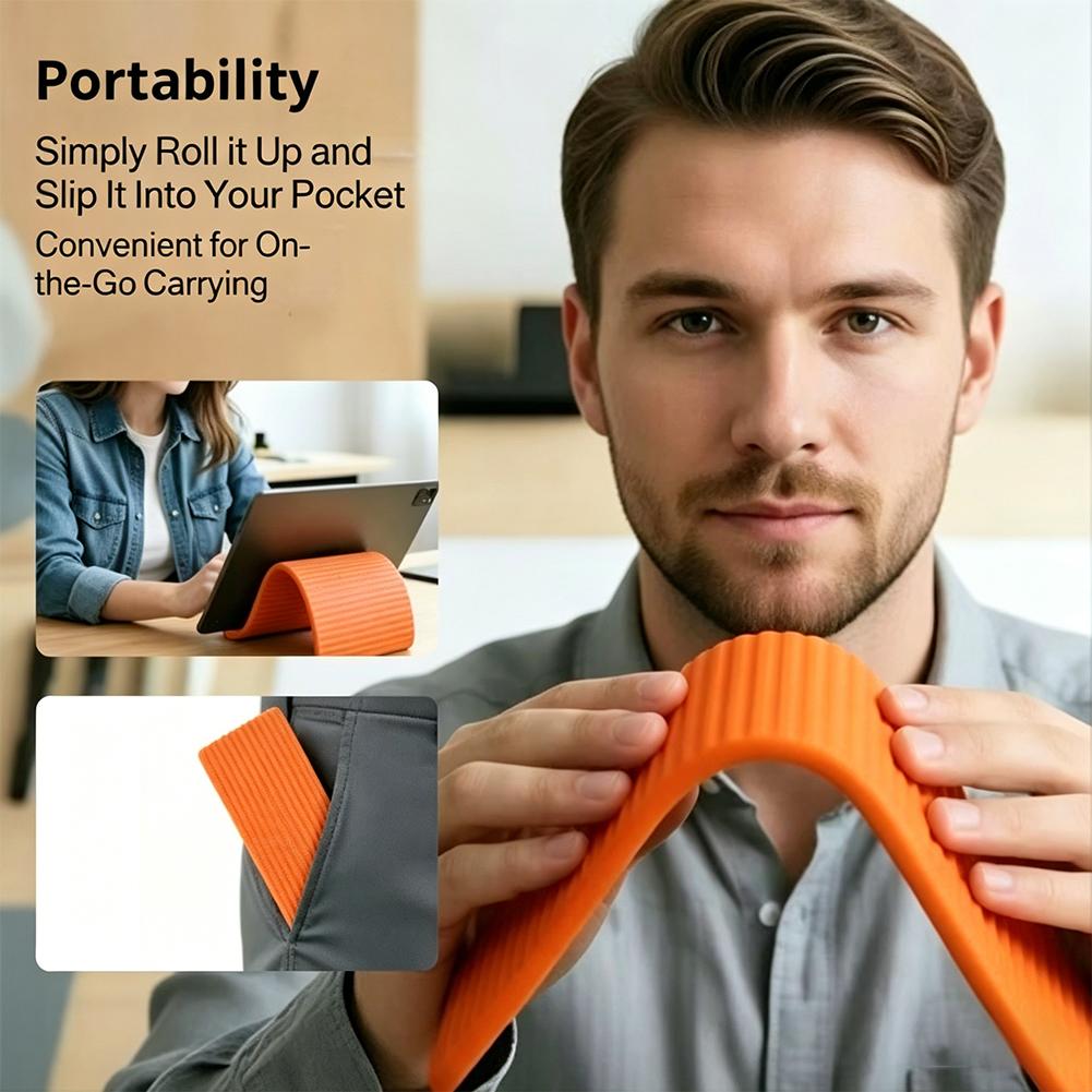 Przenośny silikonowy uchwyt na – Tablet Stand Adjustable recenzja i cena