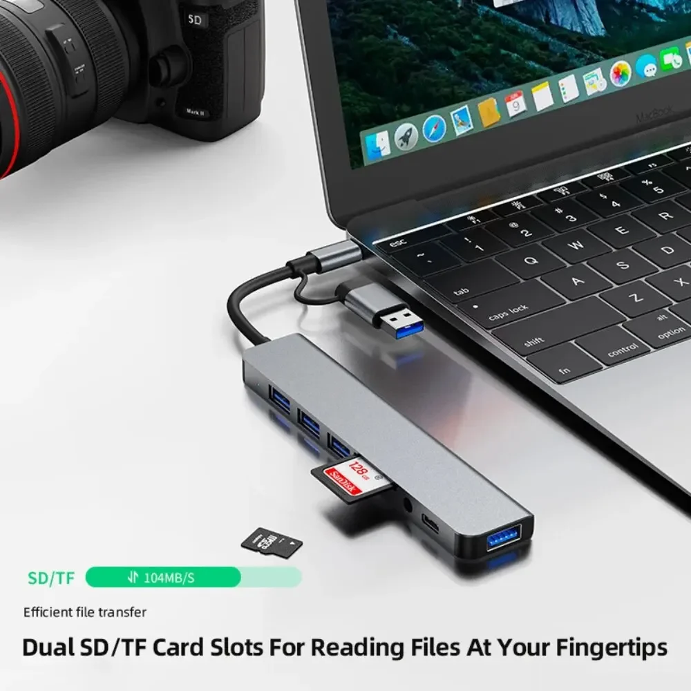 Koncentrator USB-C 8 w 2 z czy – Usb Hub Type C recenzja i cena