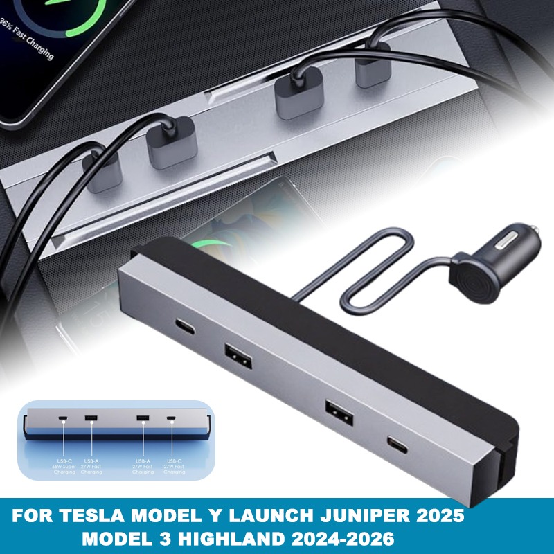Adapter samochodowy do konsoli – Usb Hub Type C recenzja i cena