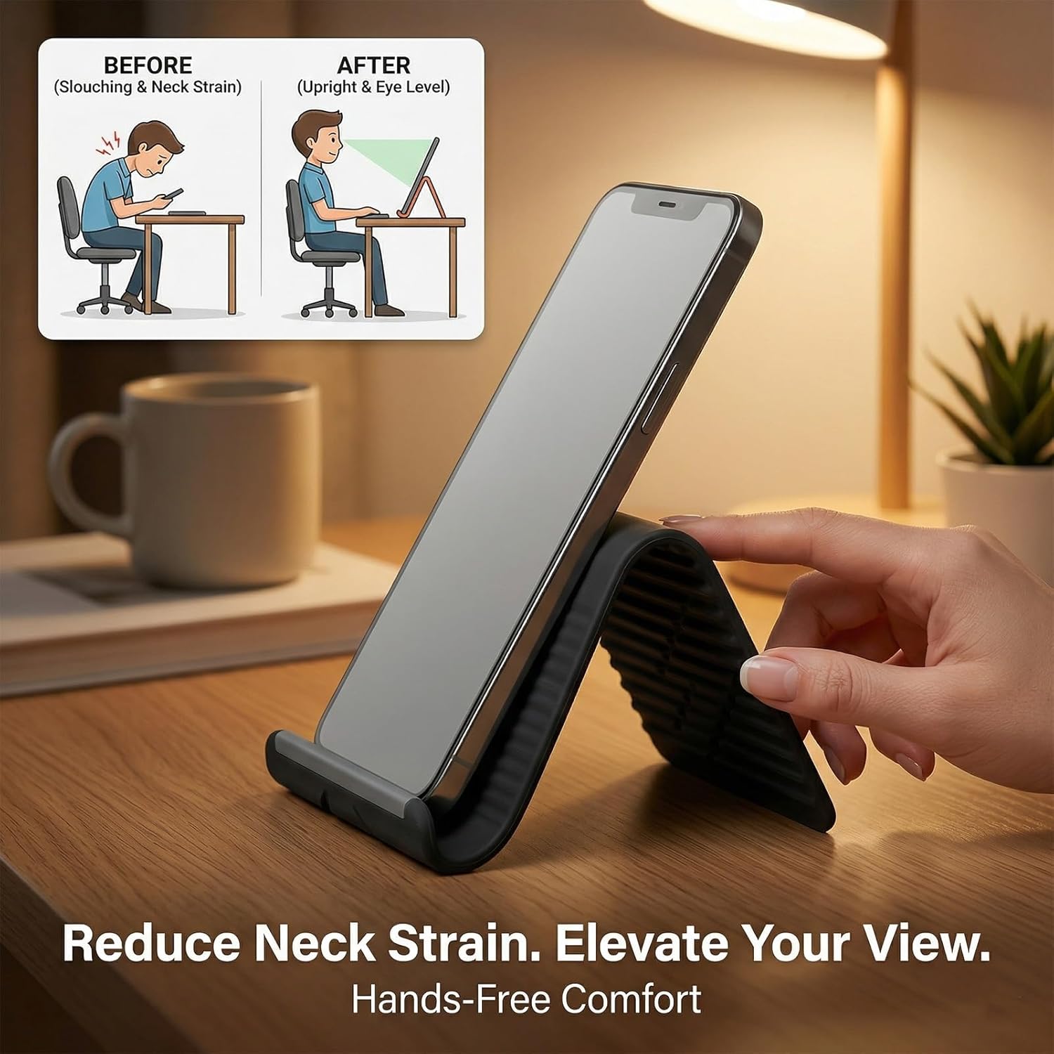Elastyczny, składany silikonow – Tablet Stand Adjustable recenzja i cena