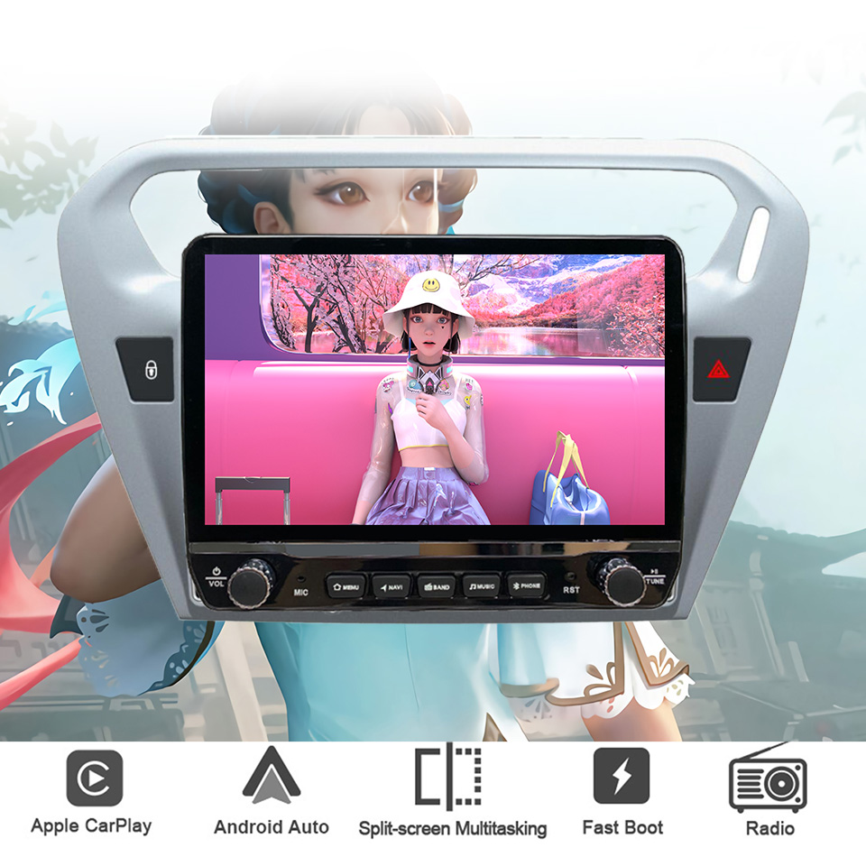 Android 14 Samochodowy Tablet  – Tablet Danish Mobile & Accessories Photos recenzja i cena